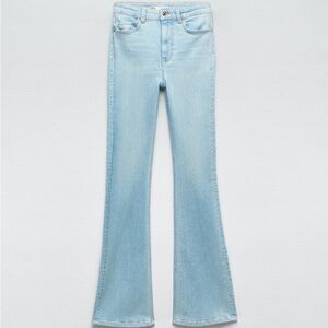 ZARA HIGH-WAISTED FLARE JEANS Z1975 2023 SS